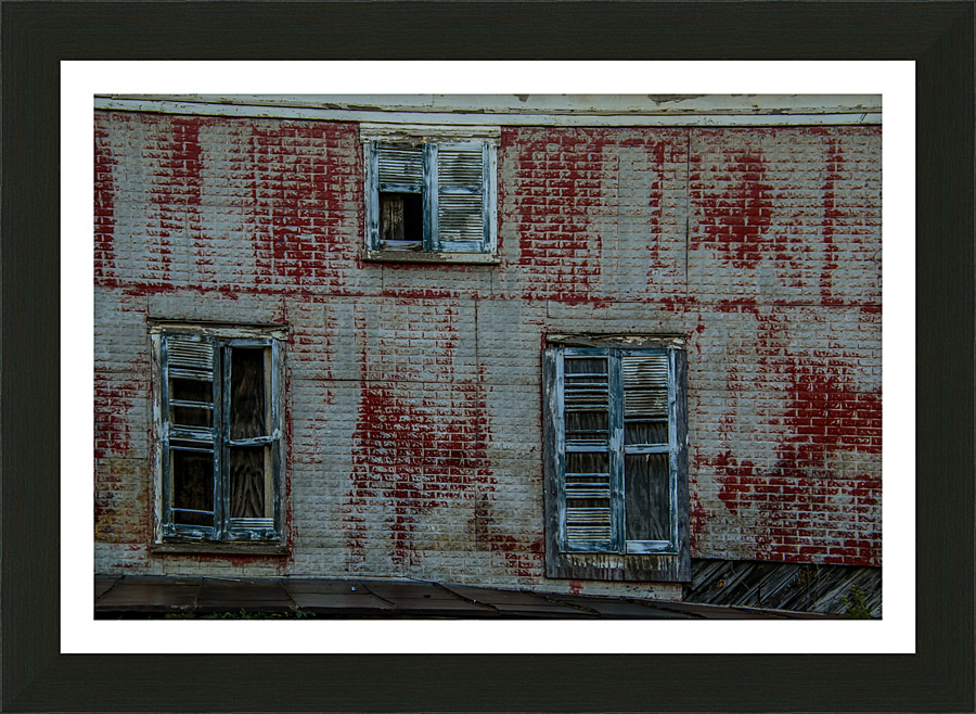 Window and Wall Textures  Picture Frame print