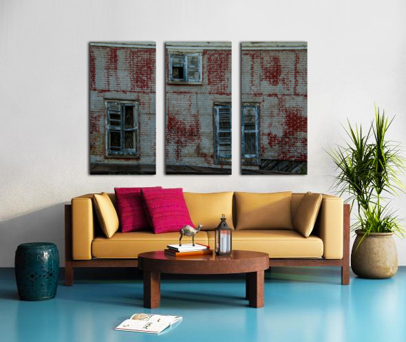 Window and Wall Textures  Split Canvas print